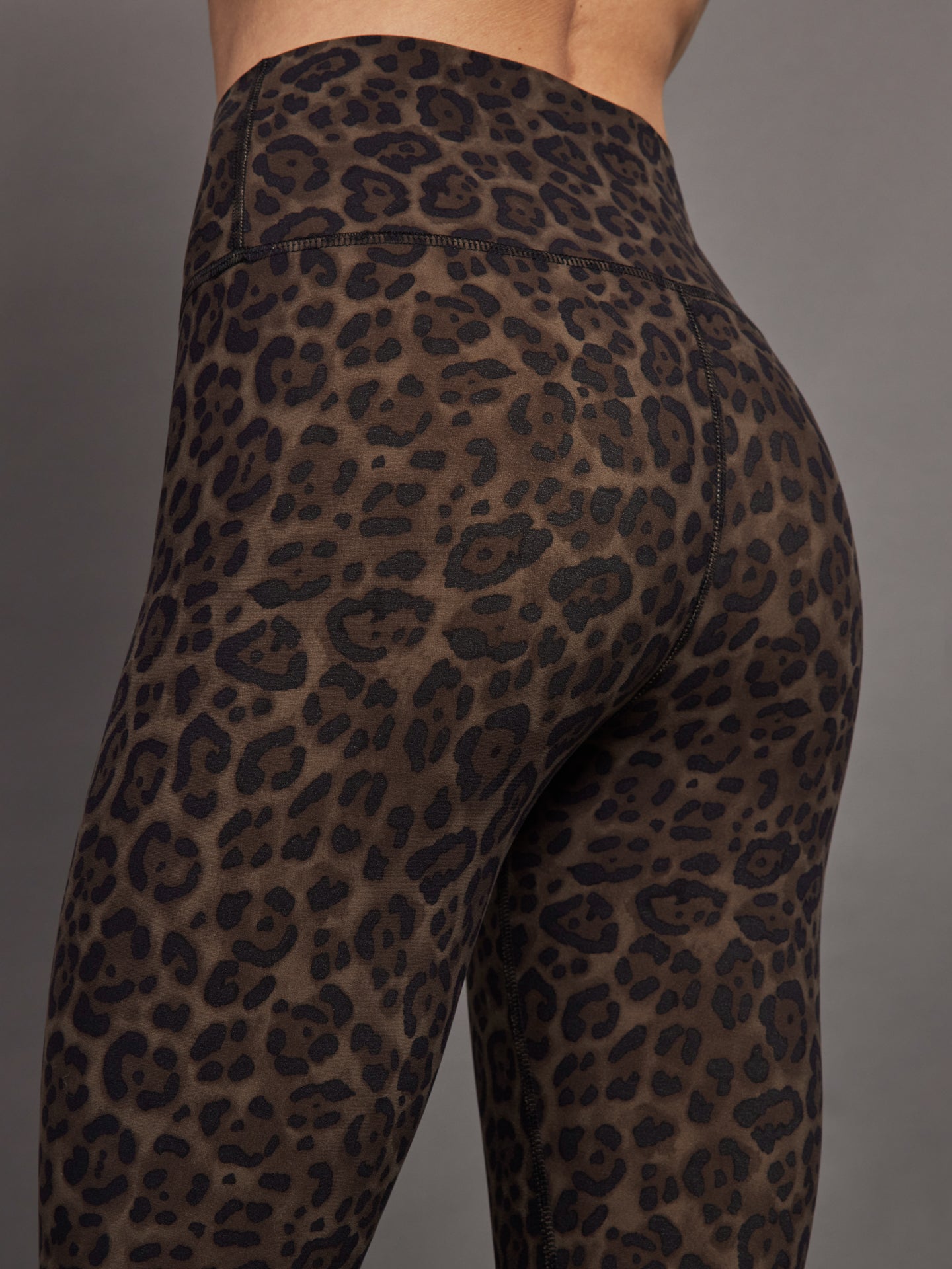 Carbon38 | High Rise Legging in Melt - Leopard Print