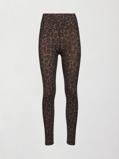 Carbon38 | High Rise Legging in Melt - Leopard Print