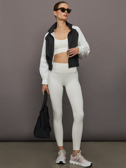 Carbon38 | Multi Strap Active Bra in Diamond Compression - Cloud Dancer