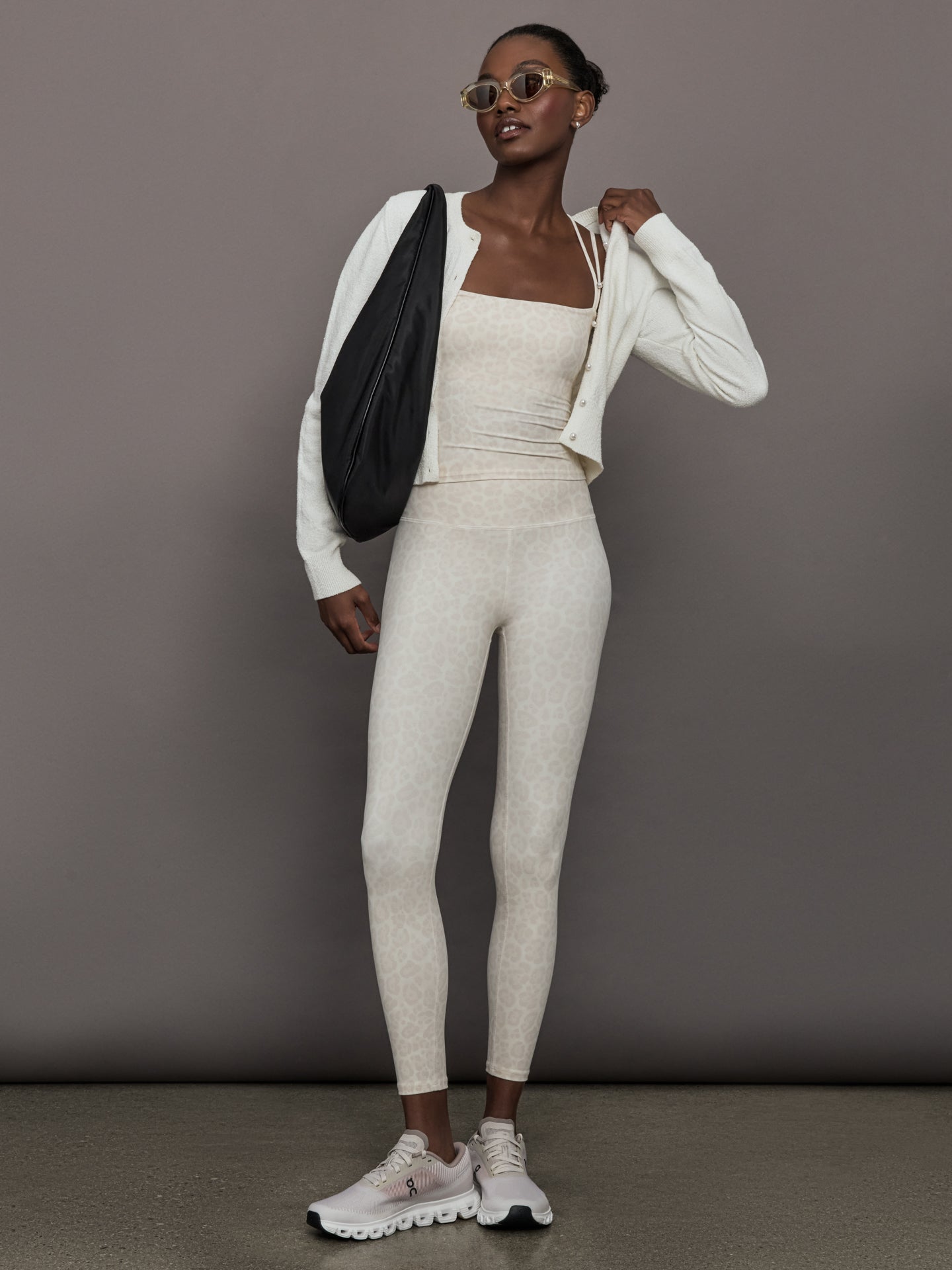 Carbon38 | Strappy Tank in Melt - Snow Leopard