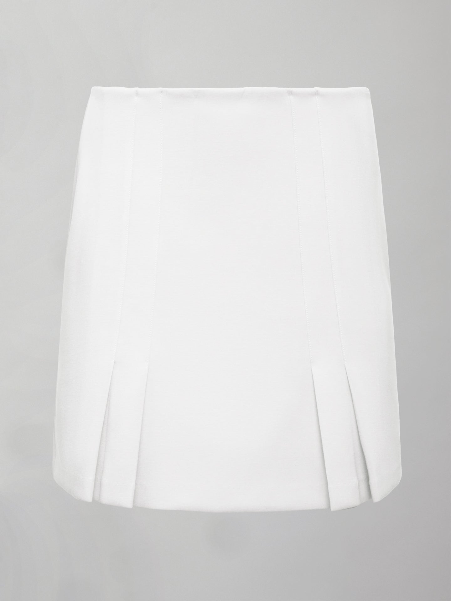 Carbon38 | Tennis Skirt in Scuba - White