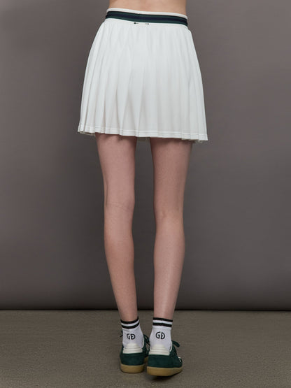 Carbon38 | Laver Cadiz Pleated Skirt - White