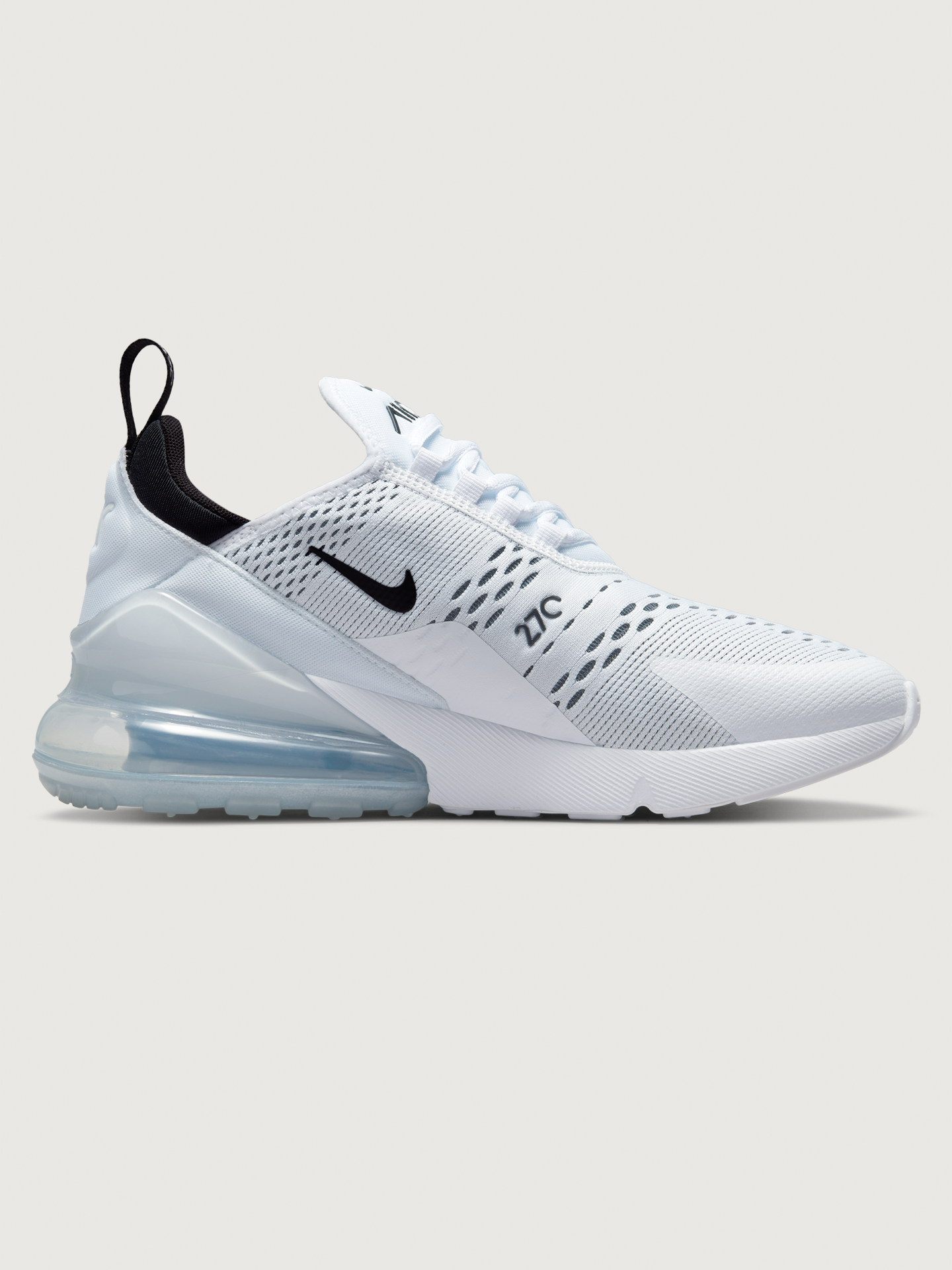 Carbon38 | Nike Air Max 270 - WHITE/BLACK-WHITE