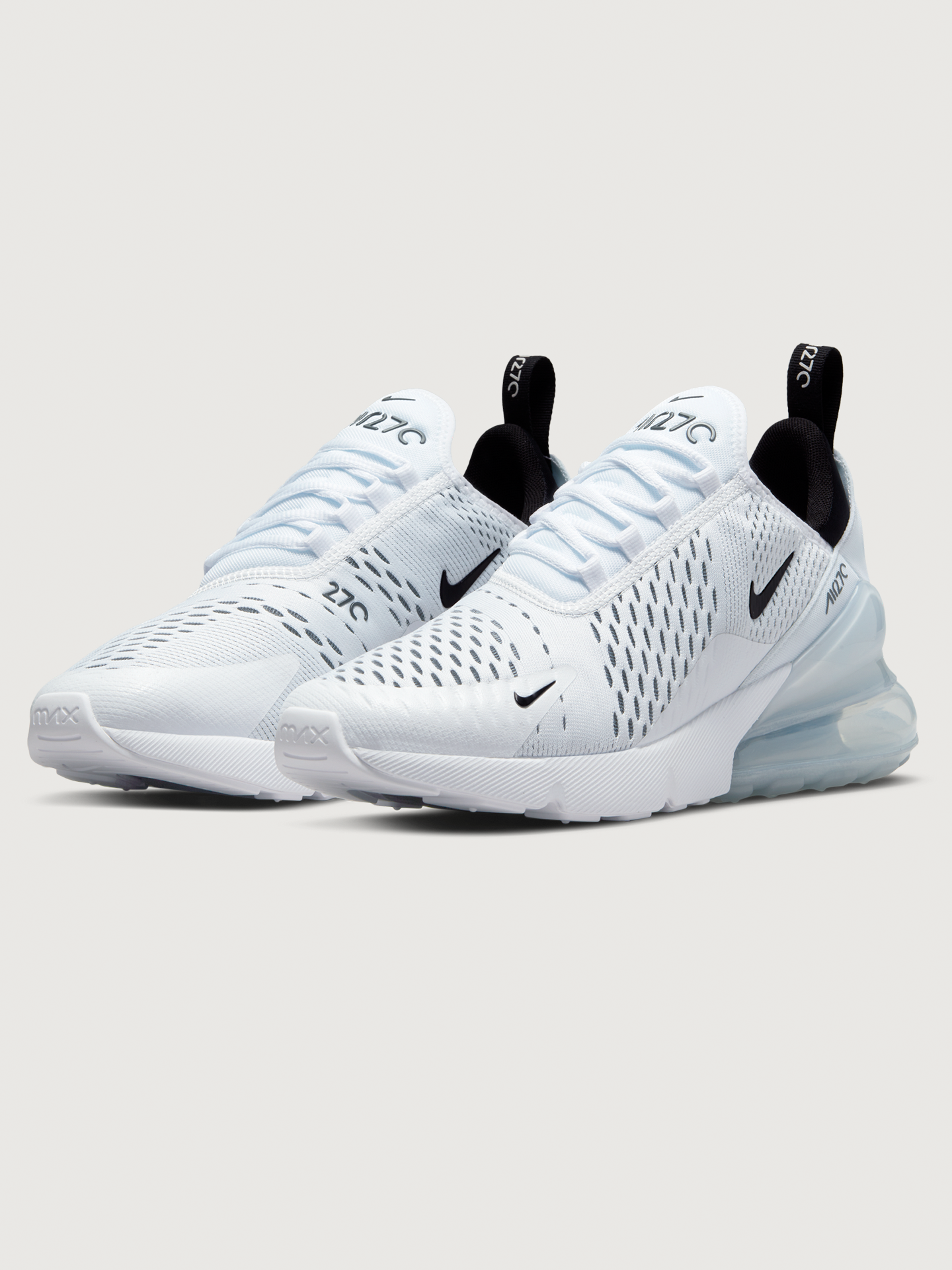 Carbon38 | Nike Air Max 270 - WHITE/BLACK-WHITE