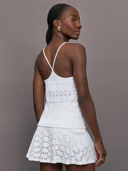 Carbon38 | Fitted Tank - White