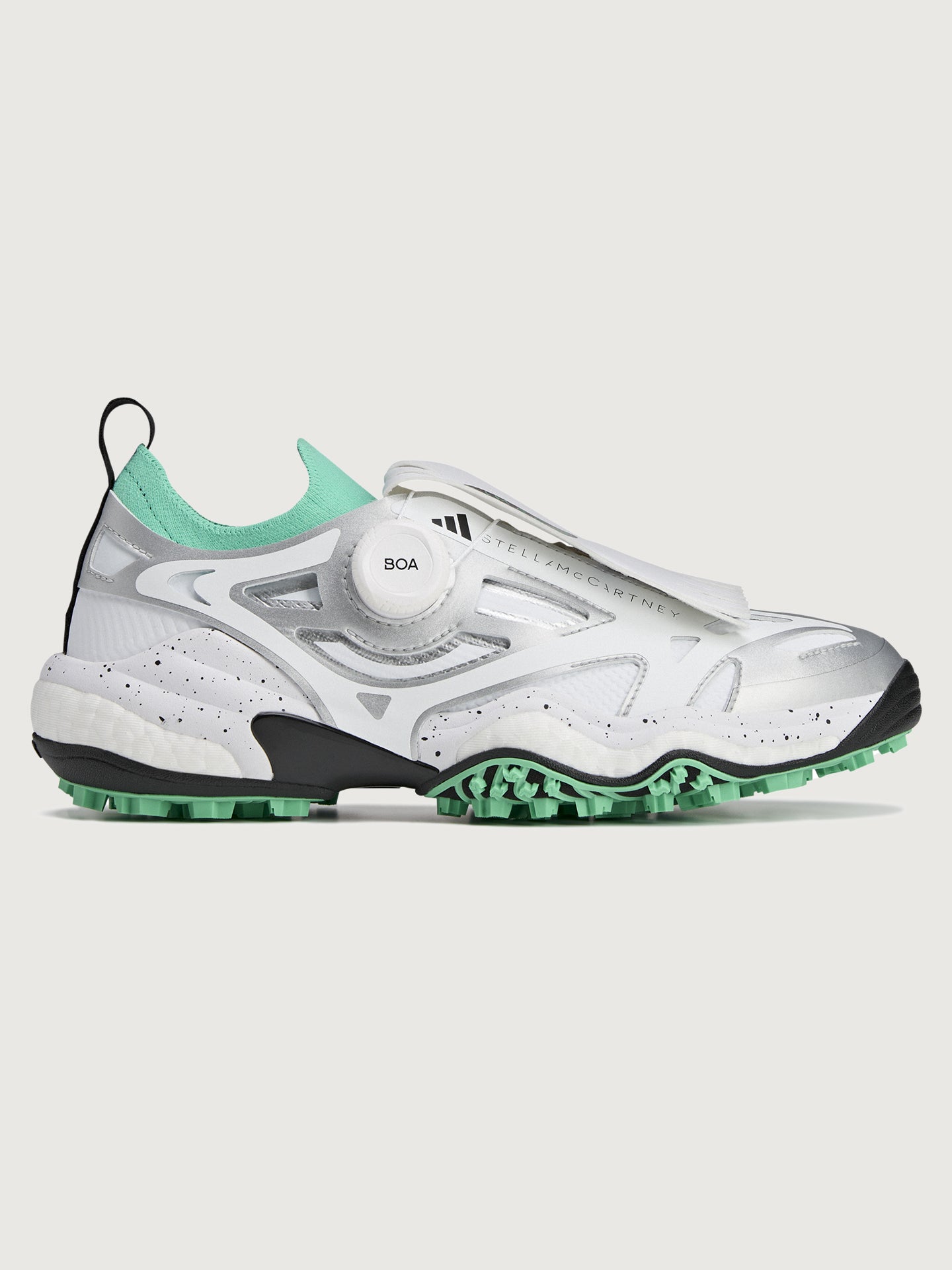 Carbon38 | aSMC Codechaos Boa - Core White/BRIGHT GREEN S15/silver met
