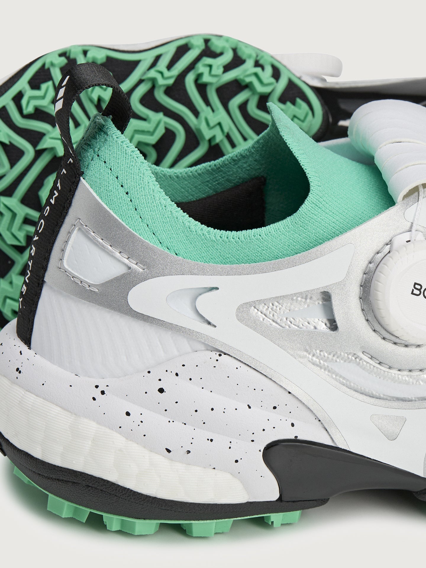 Carbon38 | aSMC Codechaos Boa - Core White/BRIGHT GREEN S15/silver met