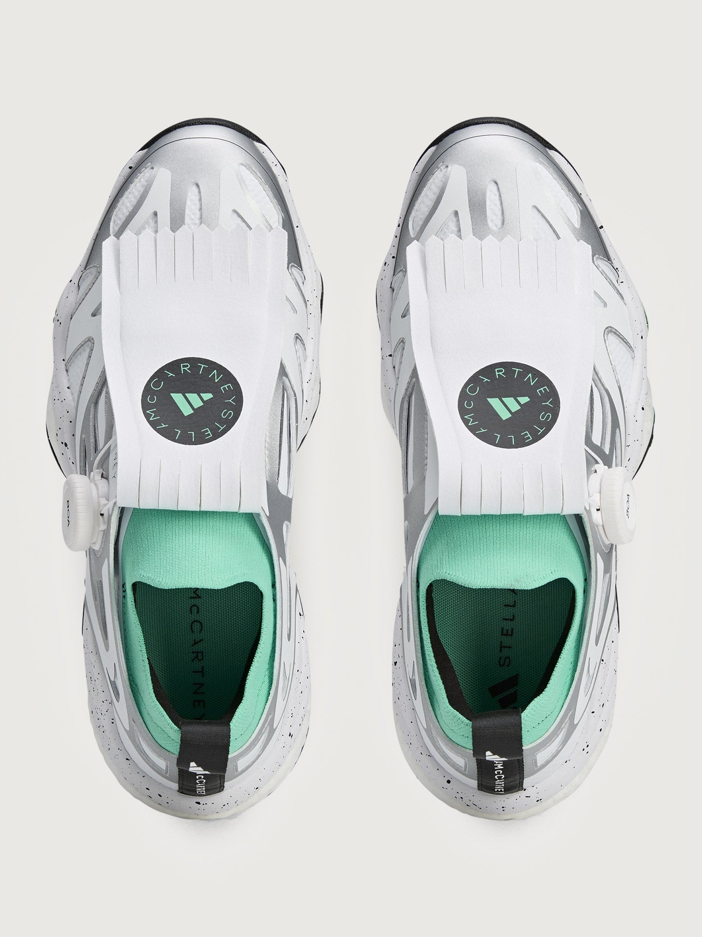 Carbon38 | aSMC Codechaos Boa - Core White/BRIGHT GREEN S15/silver met