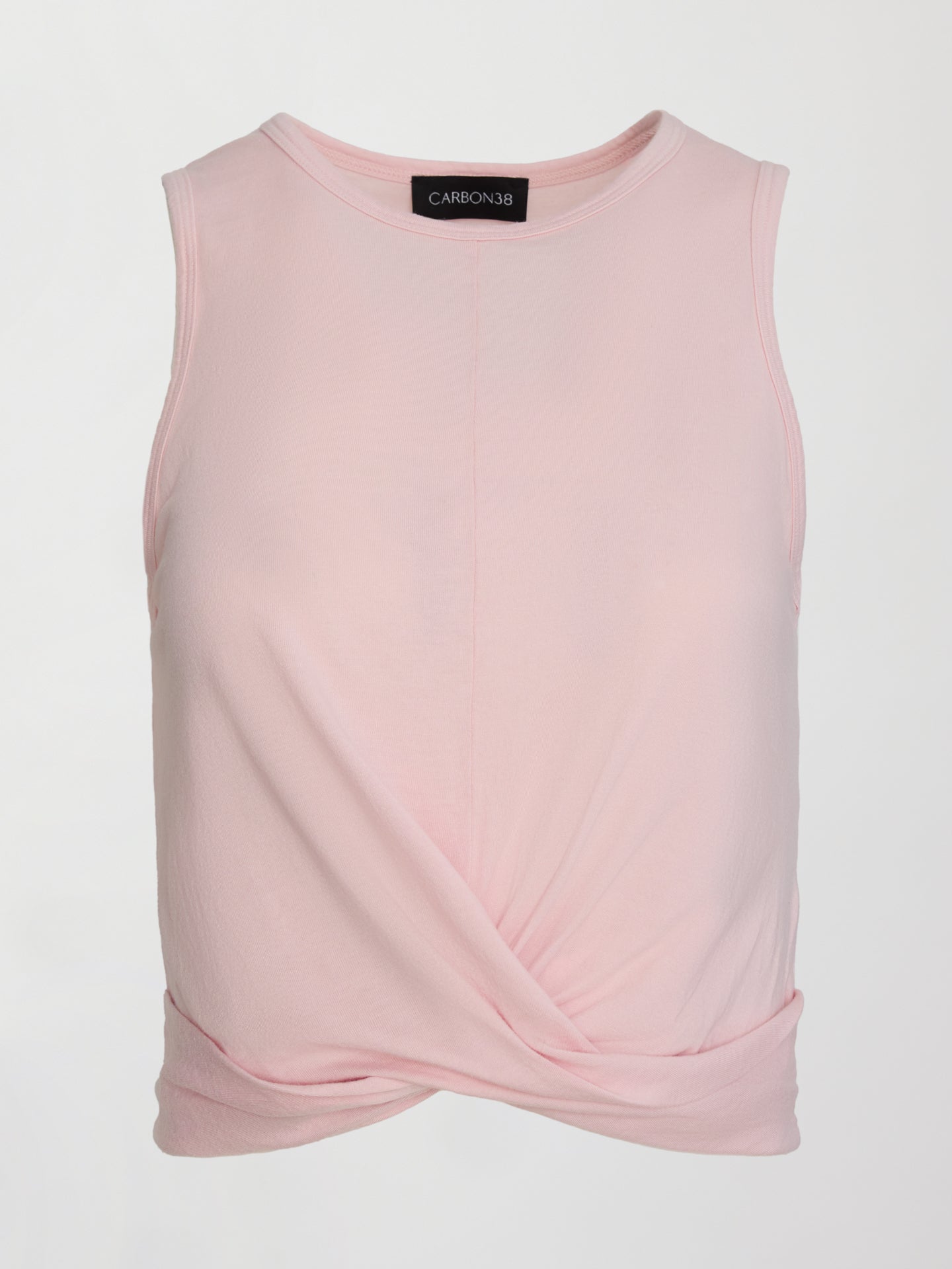 Carbon38 | Front Twist Tank - Lotus