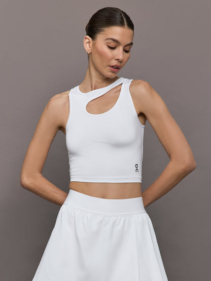 Carbon38 | Studio Cut-Out Crop - White