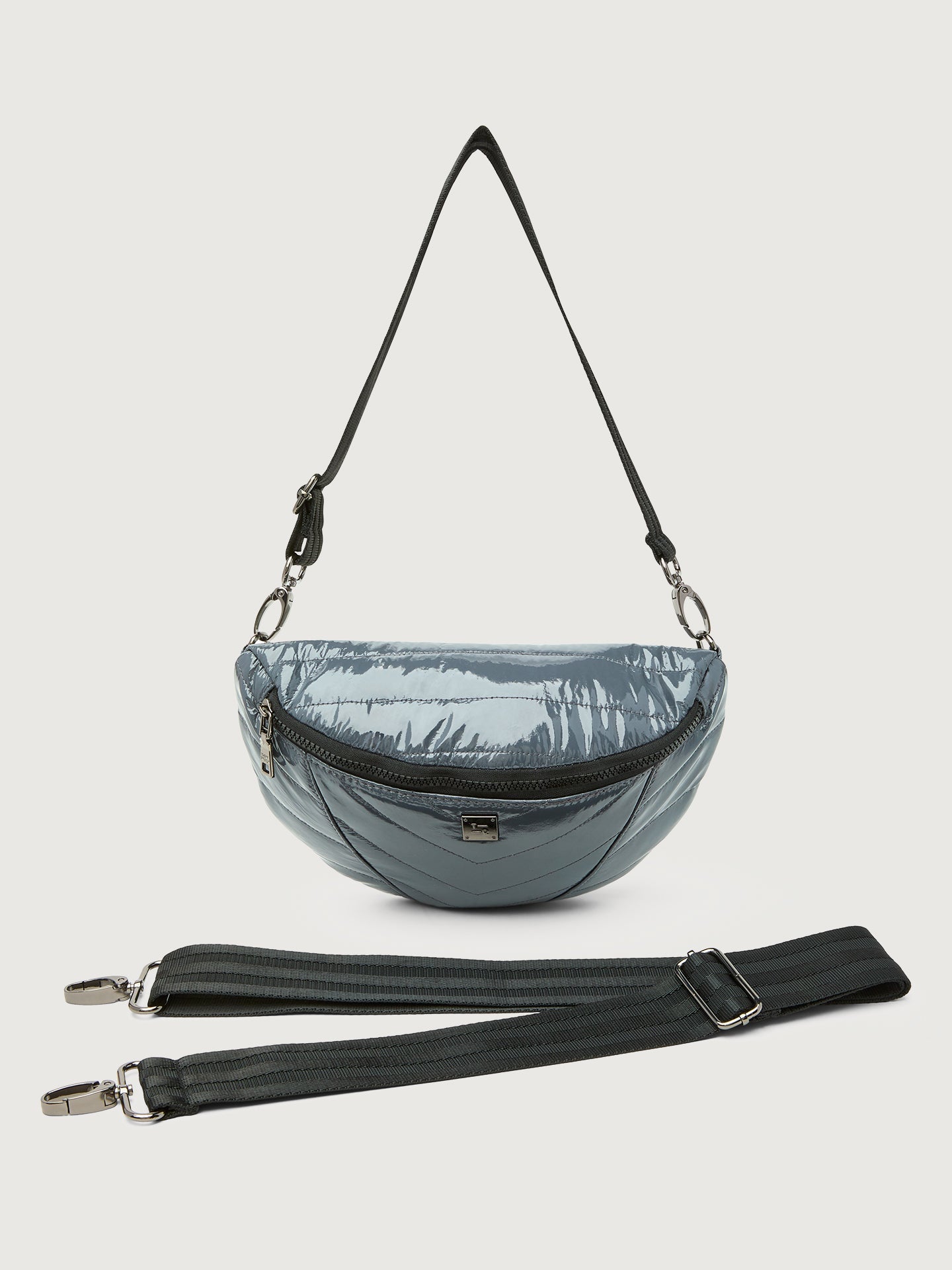 Carbon38 | Little Runaway - Carbon Patent/Black Web