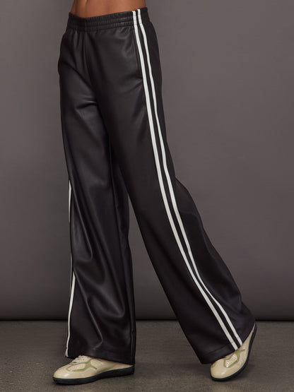 Carbon38 | Vegan Leather Twilight Pant - Brown