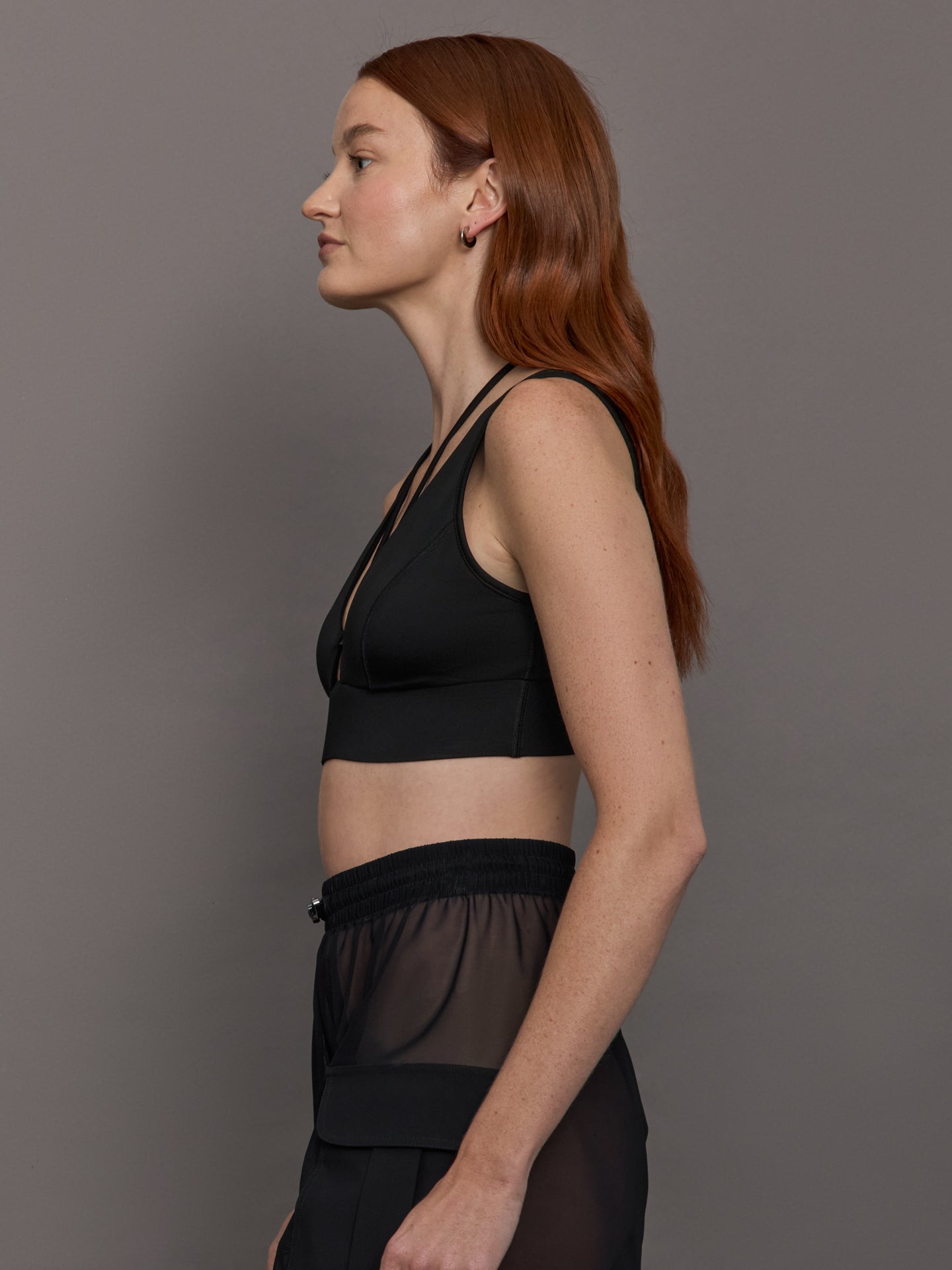 Carbon38 | Odyssey Longline Bra - Black