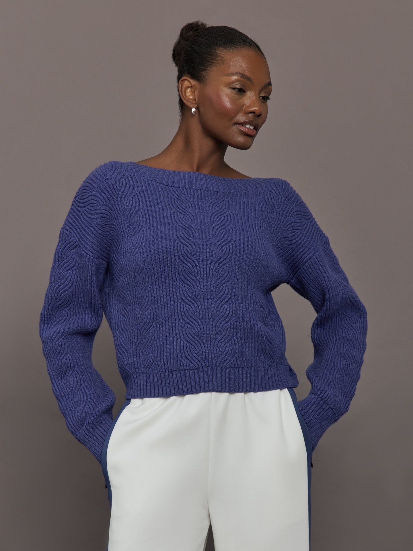 Carbon38 | Twist Pullover - Future Dusk