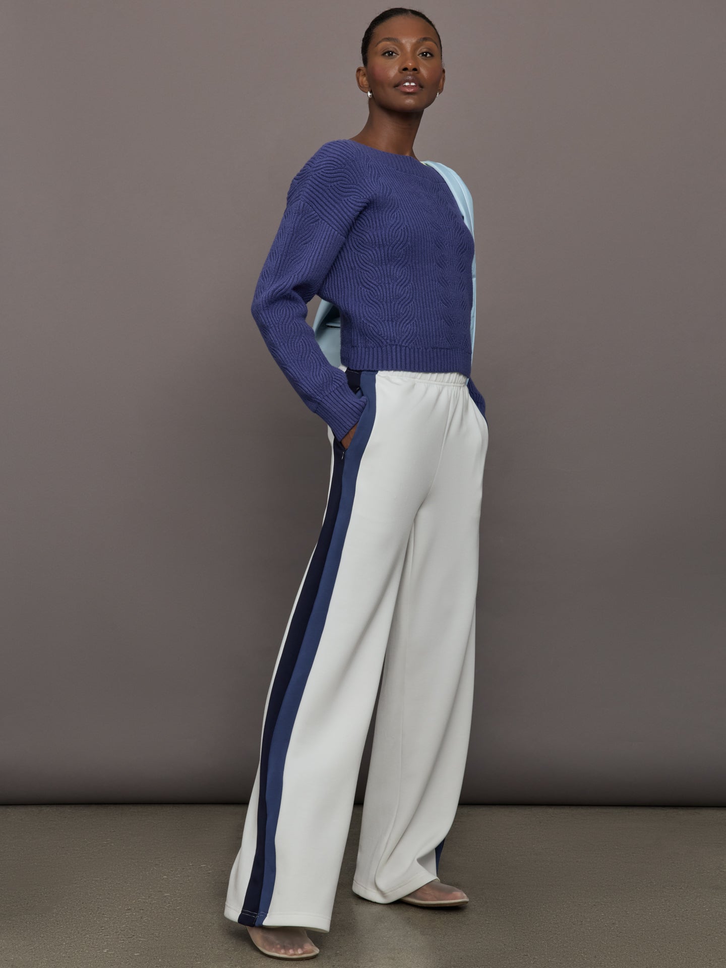 Carbon38 | Twist Pullover - Future Dusk