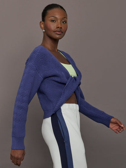 Carbon38 | Twist Pullover - Future Dusk