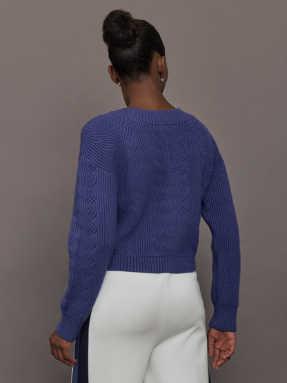 Carbon38 | Twist Pullover - Future Dusk