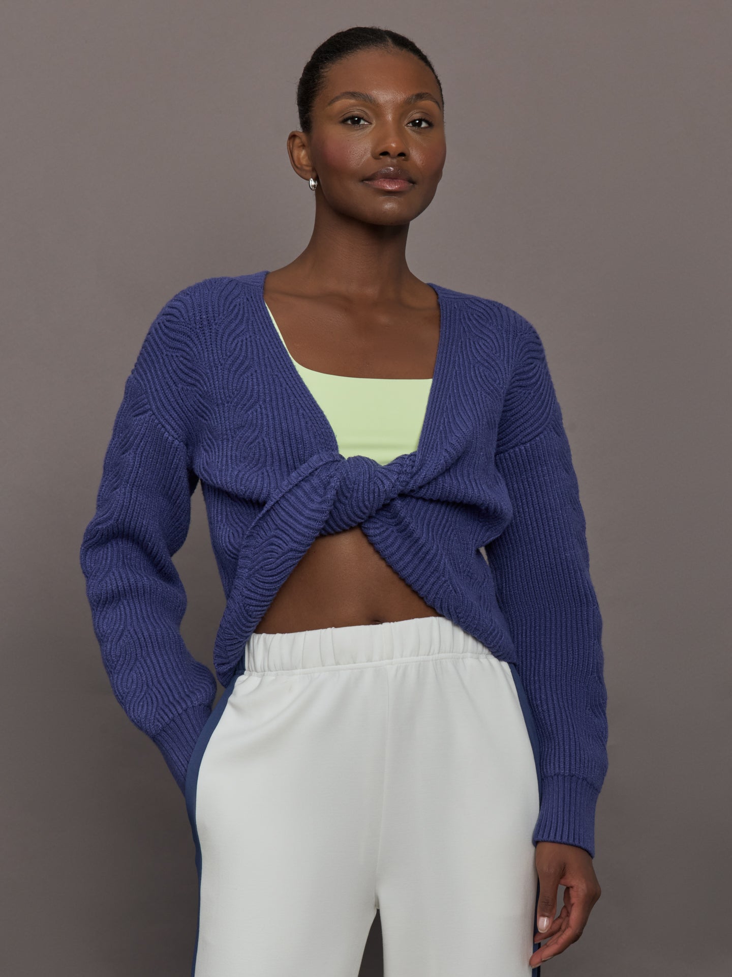 Carbon38 | Twist Pullover - Future Dusk