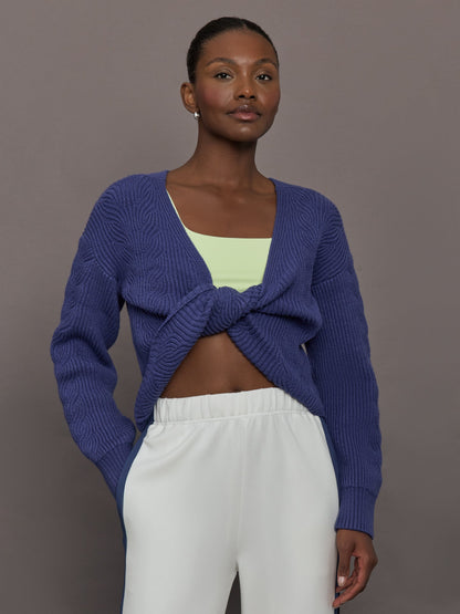 Carbon38 | Twist Pullover - Future Dusk