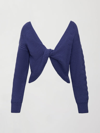 Carbon38 | Twist Pullover - Future Dusk