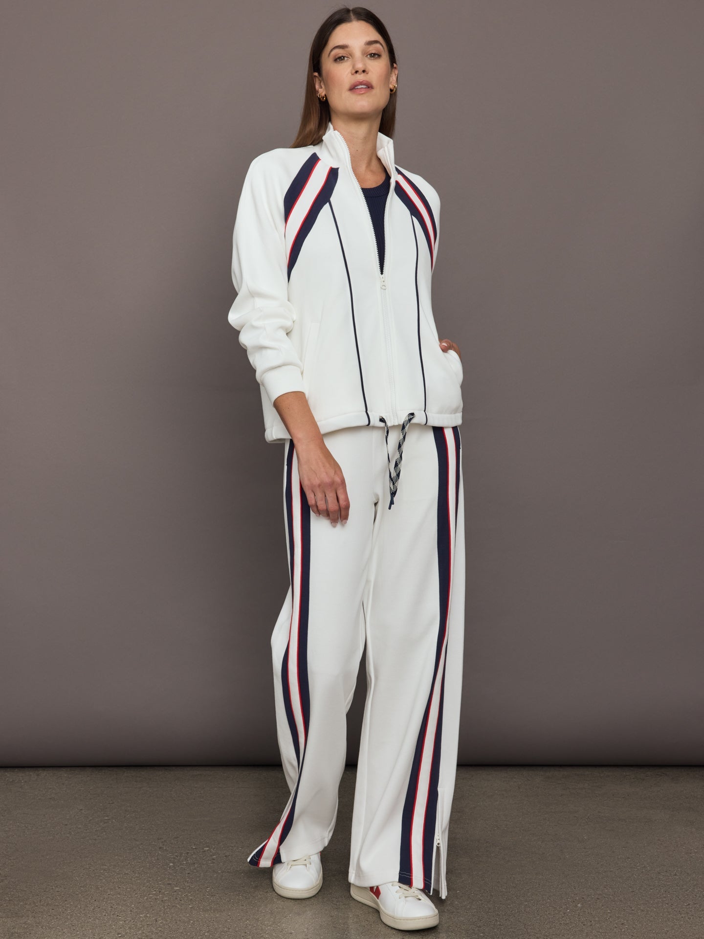 Carbon38 | Pacific Morgan Zip Up Jacket - White