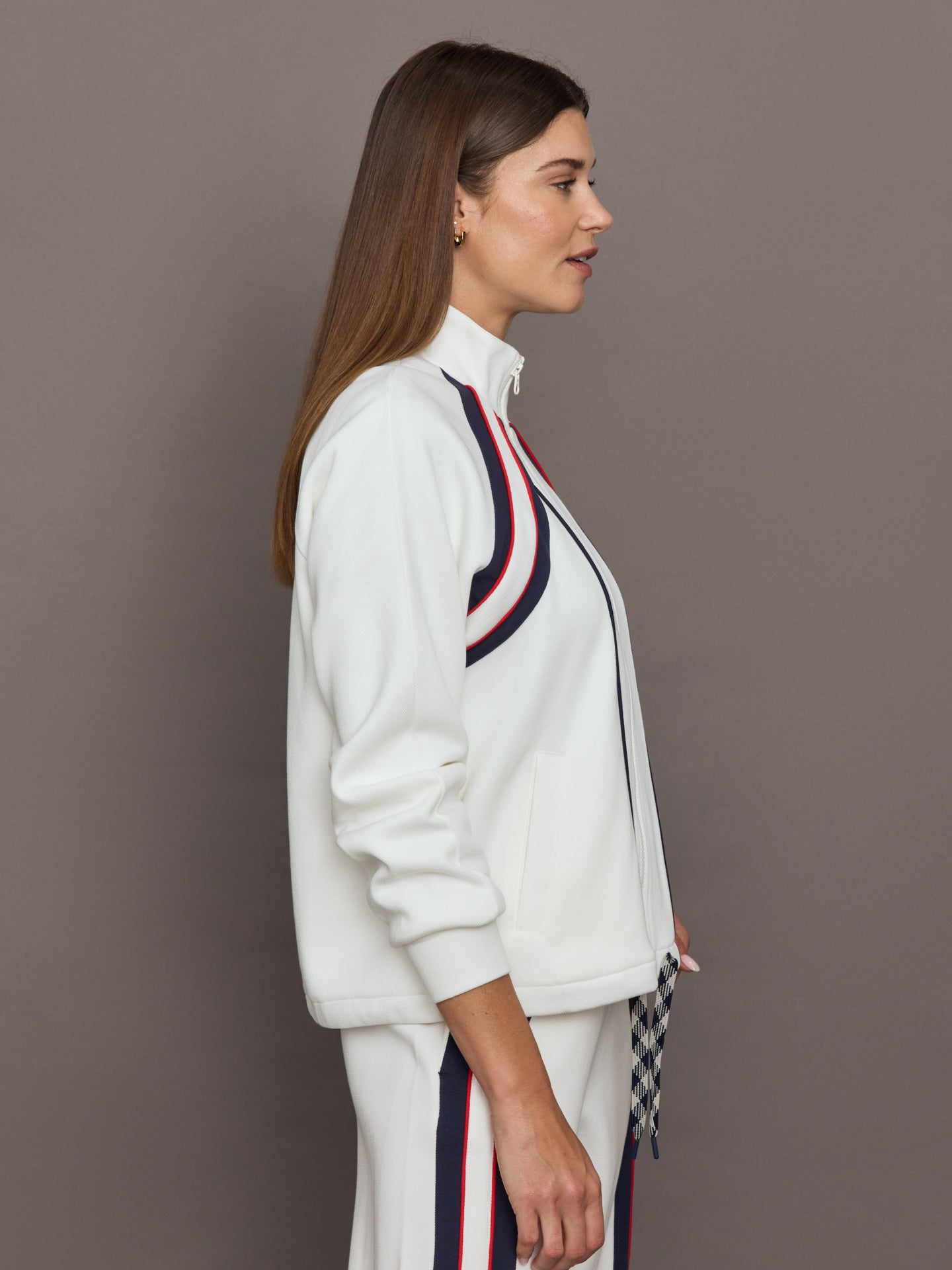 Carbon38 | Pacific Morgan Zip Up Jacket - White