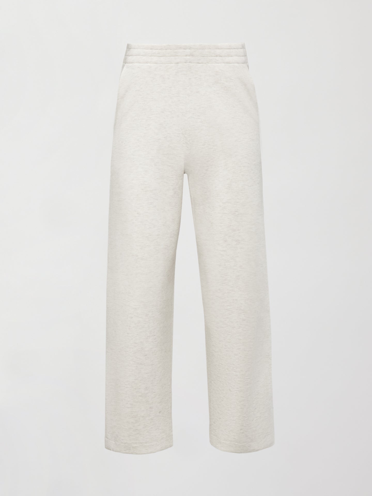 Carbon38 | Barrel Leg Pant in Interlock - Moonbeam