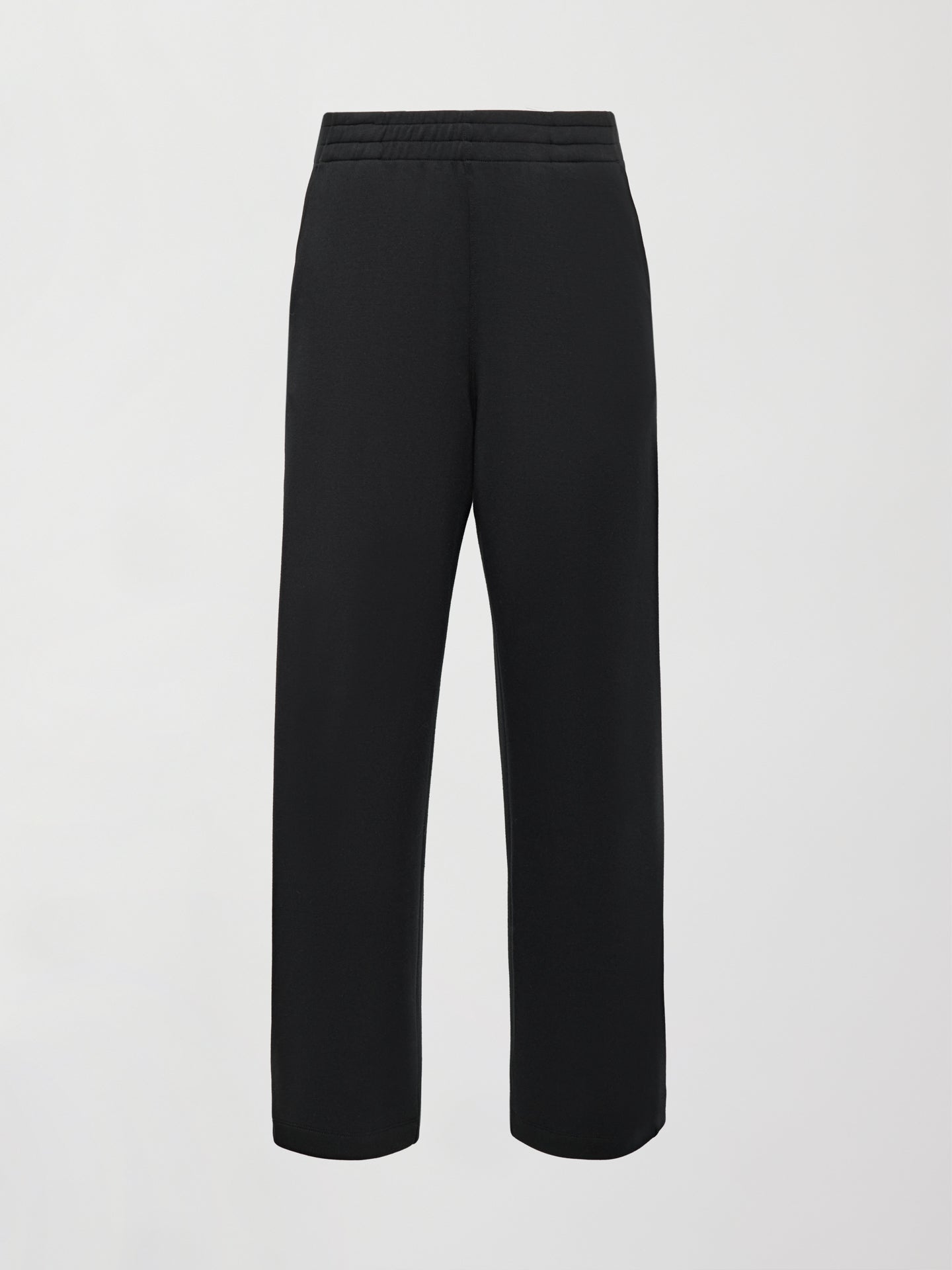 Carbon38 | Barrel Leg Pant in Interlock - Black
