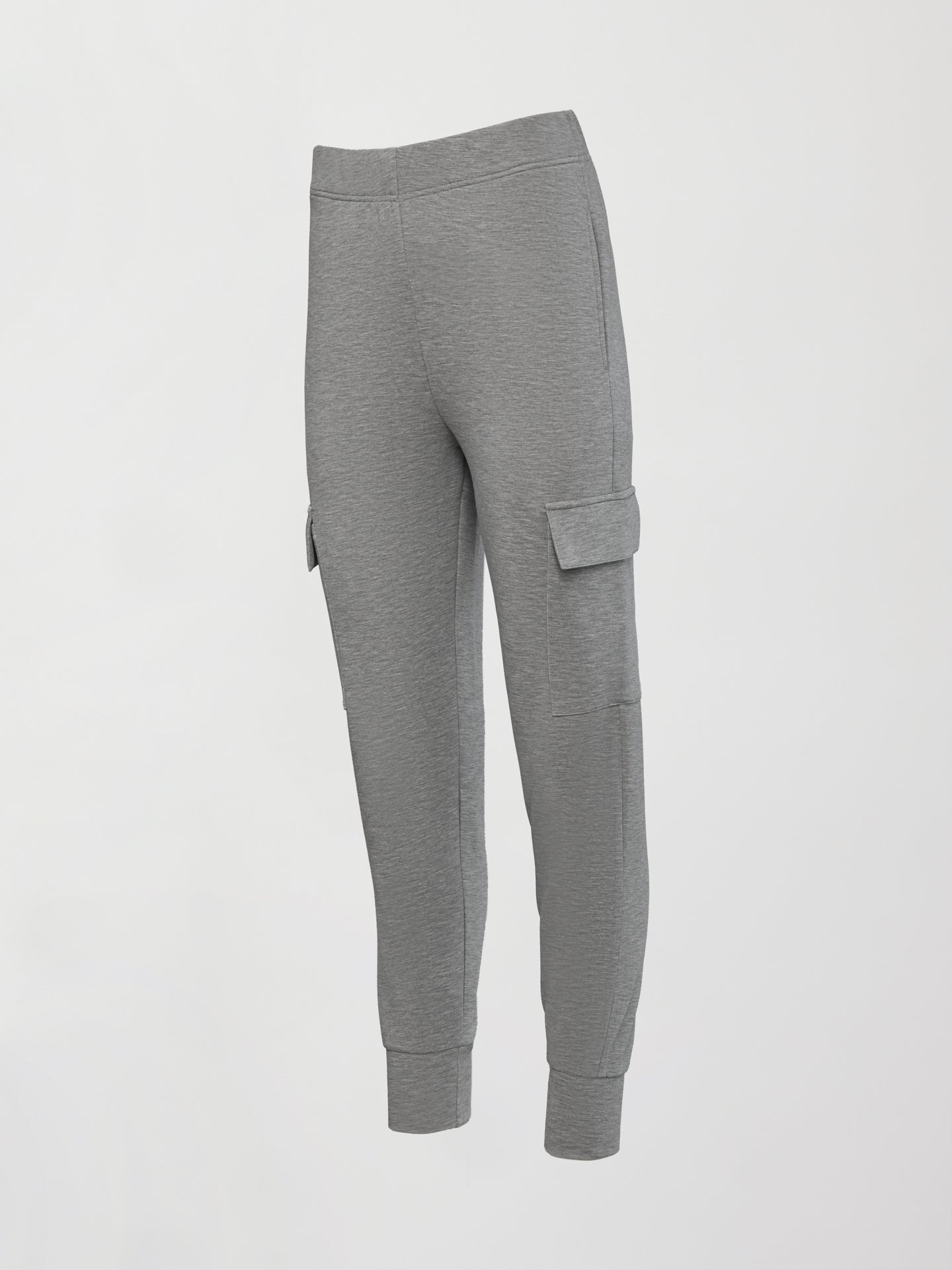 Carbon38 | Cargo Jogger in Modal Luxe - Heather Grey
