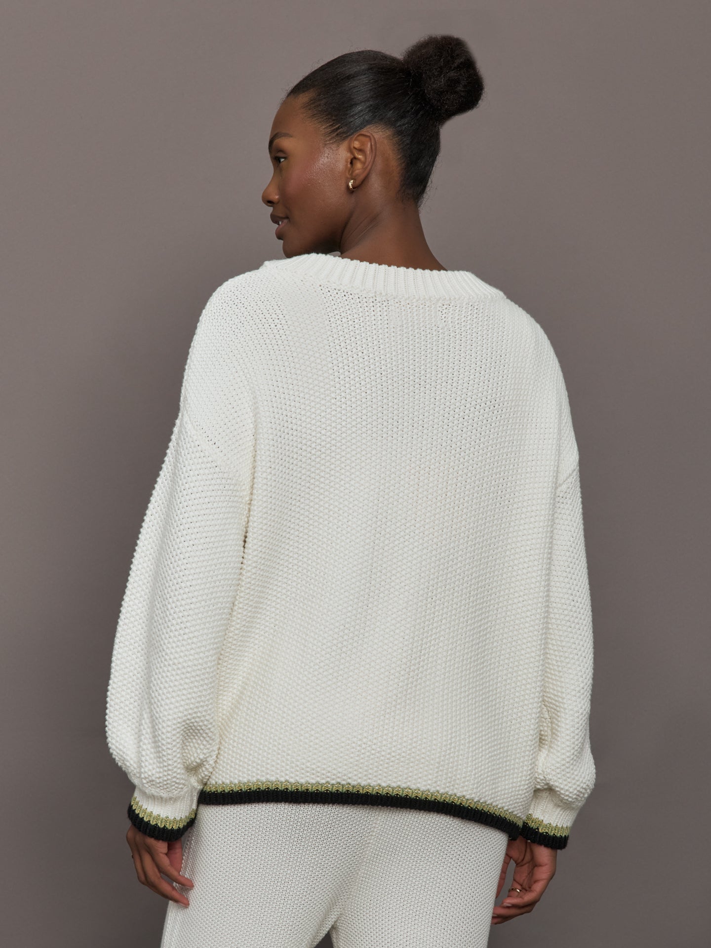 Carbon38 | The Charli Knit Cardigan - Sea Salt