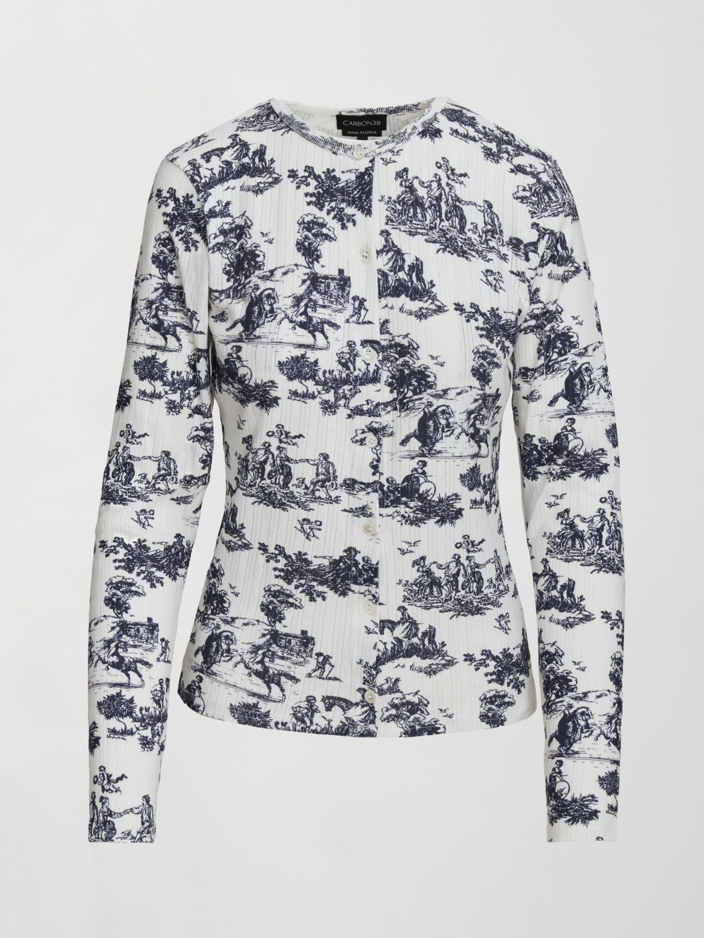 Carbon38 | Toile Sleep Set - Navy Toile