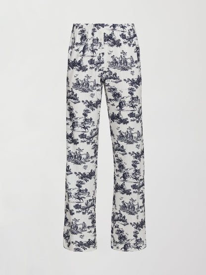 Carbon38 | Toile Sleep Set - Navy Toile