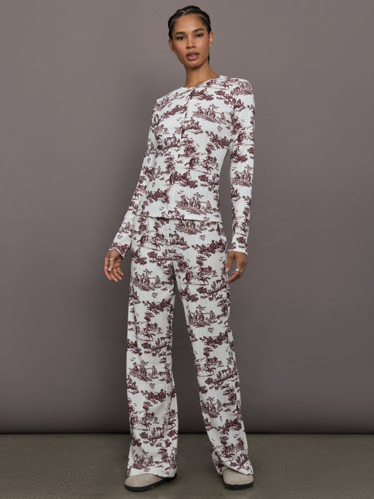 Carbon38 | Toile Sleep Set - Fig Toile