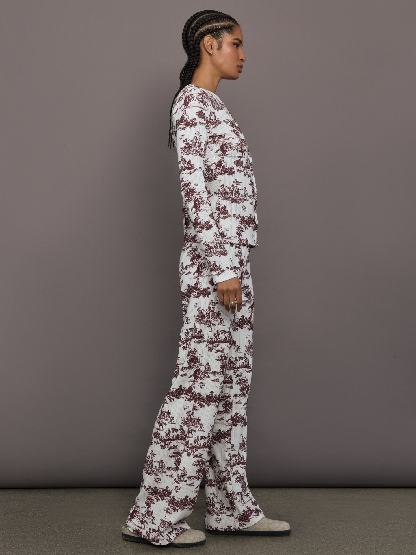 Carbon38 | Toile Sleep Set - Fig Toile