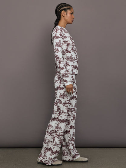 Carbon38 | Toile Sleep Set - Fig Toile