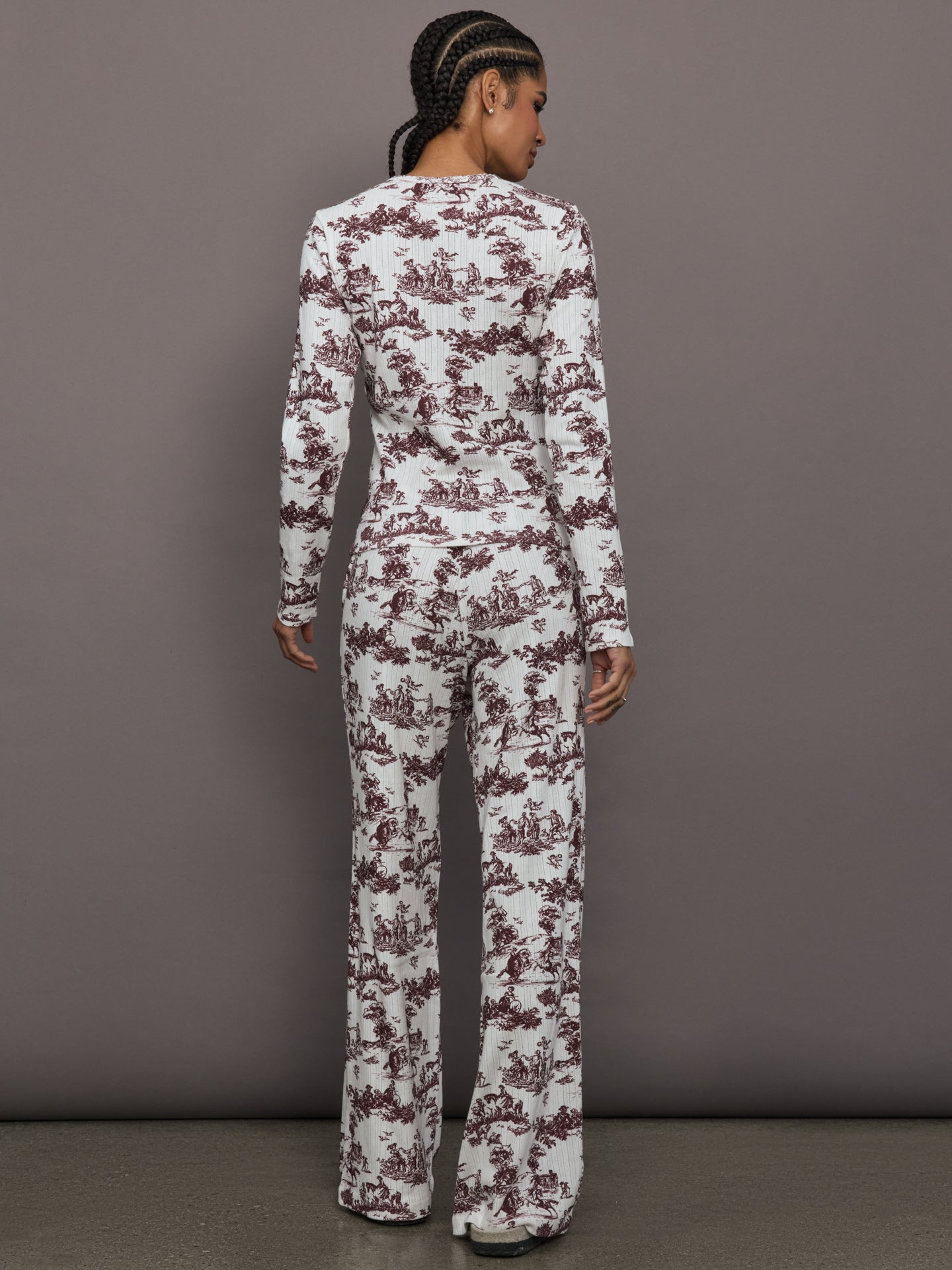 Carbon38 | Toile Sleep Set - Fig Toile