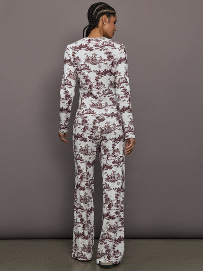 Carbon38 | Toile Sleep Set - Fig Toile