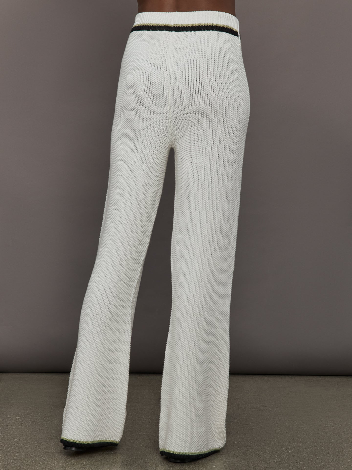 Carbon38 | The Soraya Knit Pants - Sea Salt
