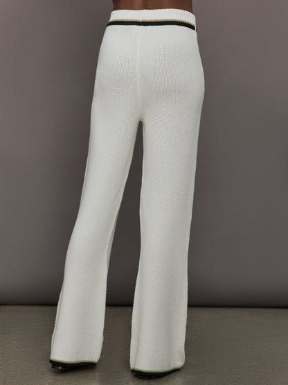 Carbon38 | The Soraya Knit Pants - Sea Salt