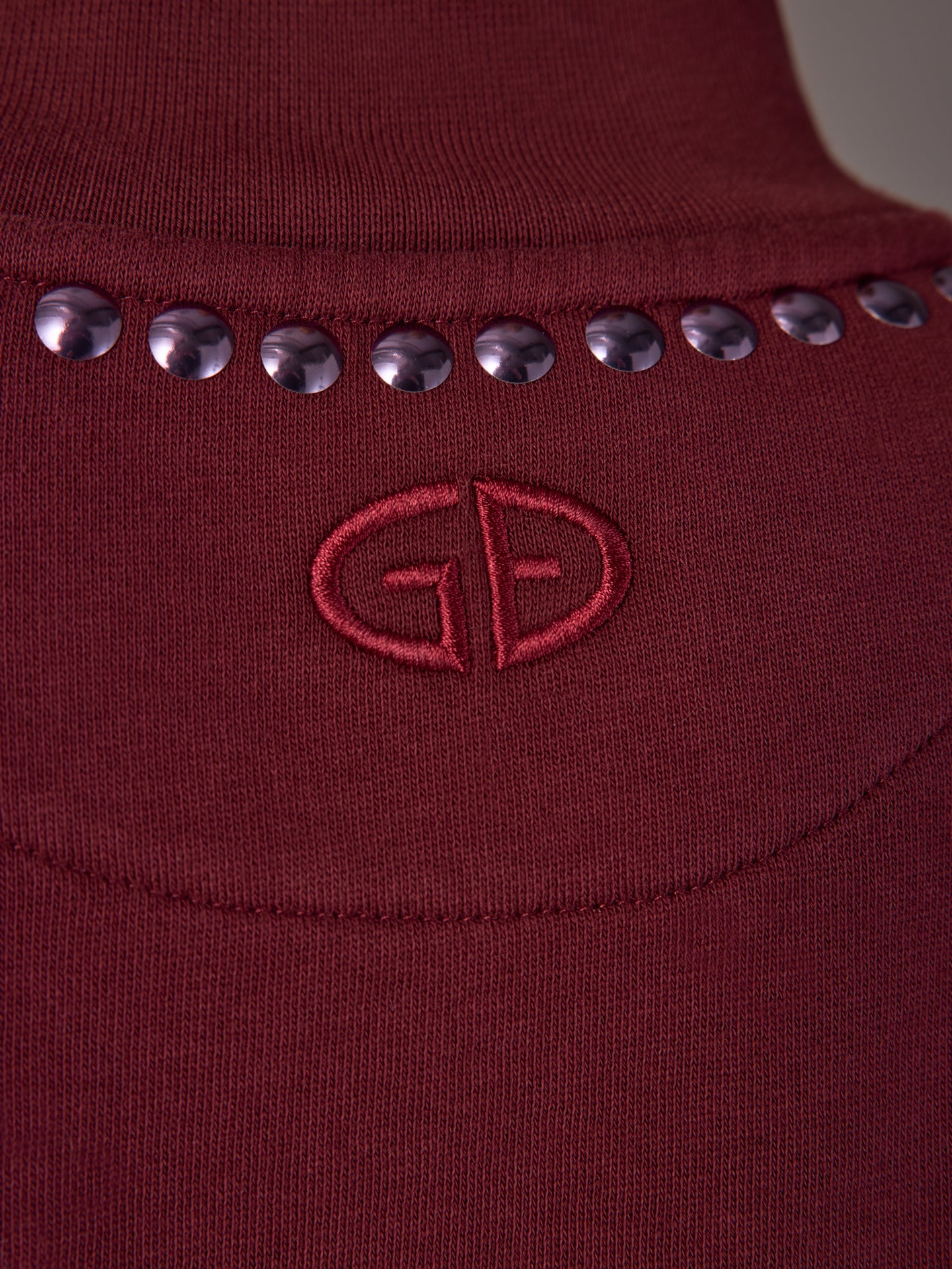 Carbon38 | Fenzy Crew Neck Sweater - Vino Rosso