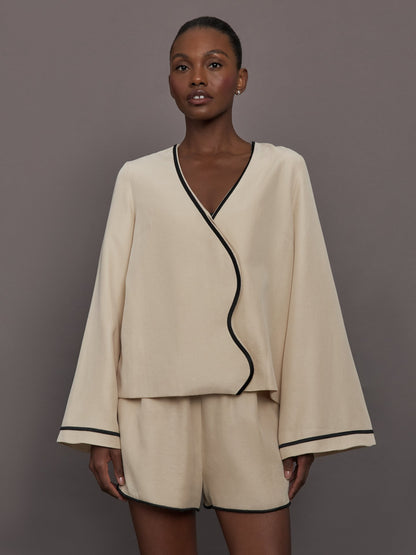Carbon38 | The Cressida Shirt - Fawn