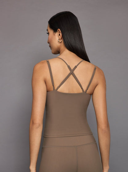 Carbon38 | Strappy Tank in Melt - Caribou