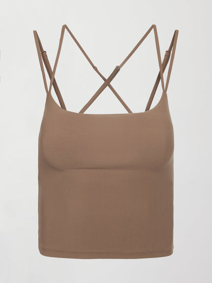 Carbon38 | Strappy Tank in Melt - Caribou