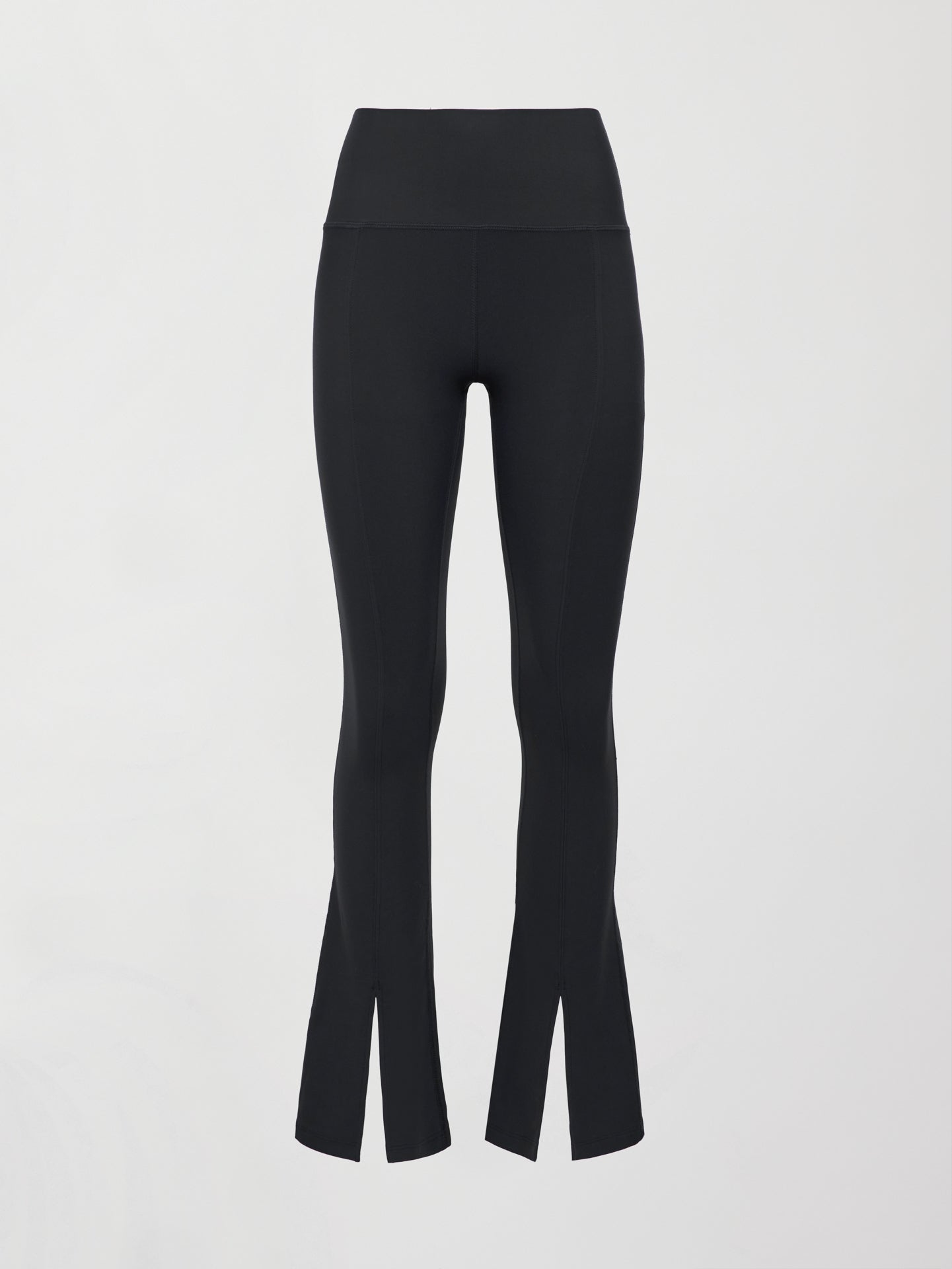Carbon38 | Split Front Legging in Melt - Black