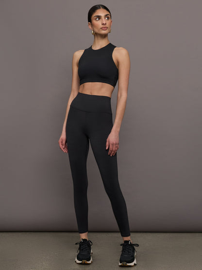 Carbon38 | Open Back Bra in Melt - Black