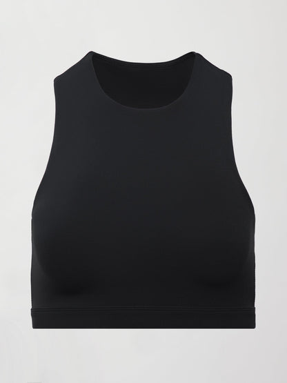 Carbon38 | Open Back Bra in Melt - Black