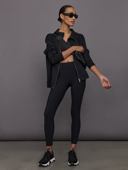 Carbon38 | Strappy Bra in Melt - Black