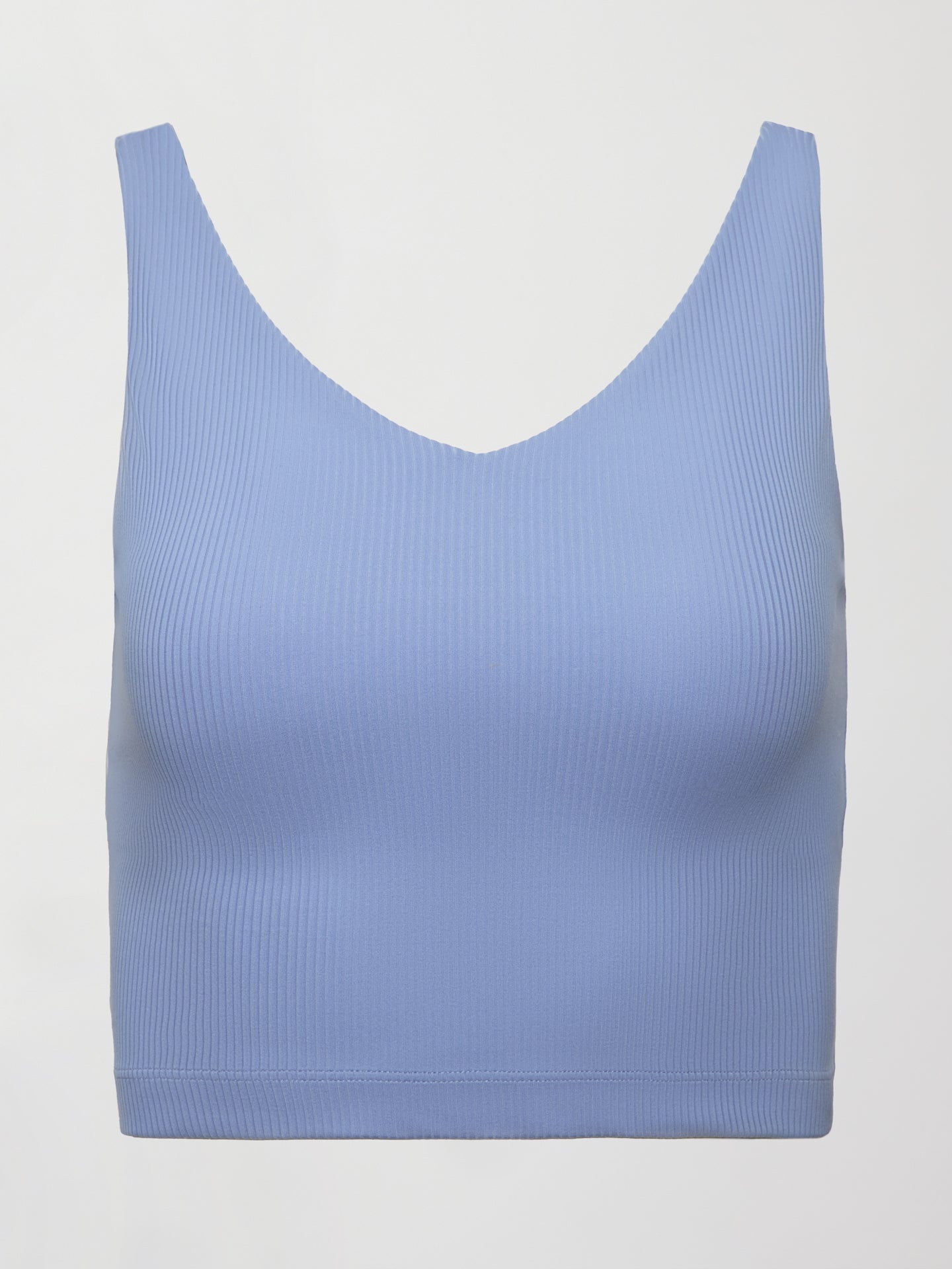 Carbon38 | V-Neck Tank in Ribbed Melt - Hydrangea