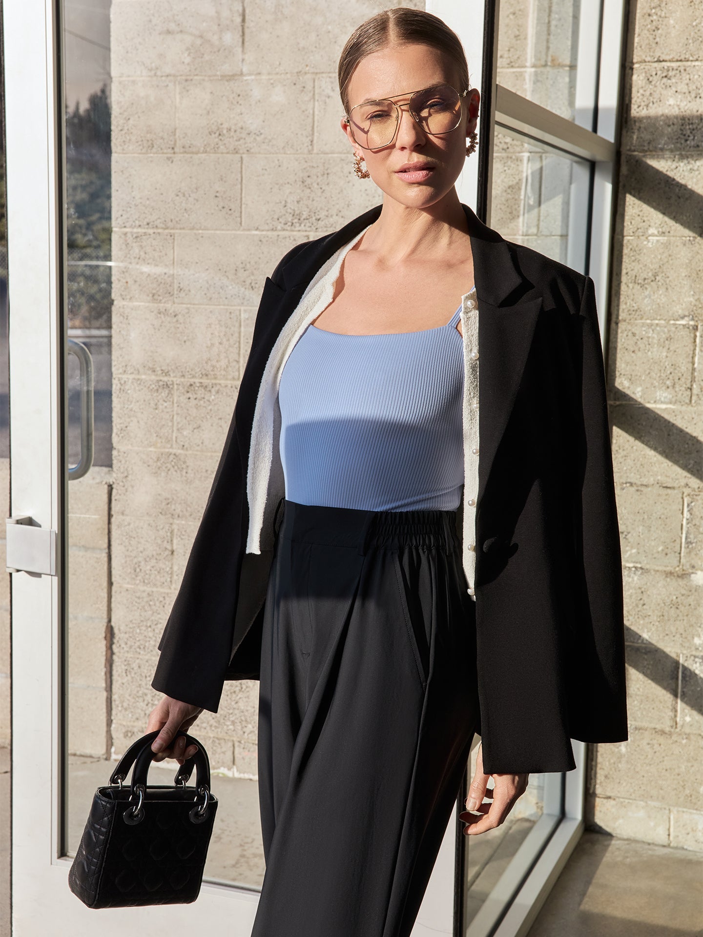 Carbon38 | Bodysuit in Ribbed Melt - Hydrangea