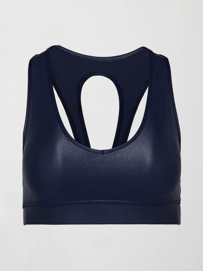 Carbon38 | Action Bra 2.0 in Takara Shine - Navy Blazer